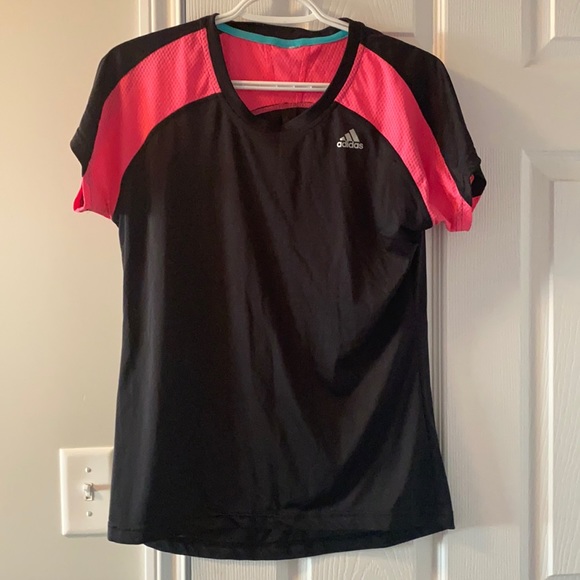 Adidas Moisture-Wick Workout T Shirt - Picture 1 of 2